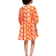 Selected Printed Mini Dress - Orangeade