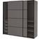 IKEA Pax/Mehamn Dark Grey Garderob 200x201.2cm