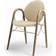 Brdr. Krüger Arcade Cream/Chrome Kitchen Chair