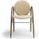 Brdr. Krüger Arcade Cream/Chrome Kitchen Chair