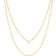 Nuragold Cuban Link Chain Necklace - Gold