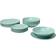 IKEA Färgklar Light Turquoise Tallriksset 18st