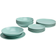 IKEA Färgklar Light Turquoise Tallriksset 18st