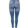 Only Blush Mid Ankle Skinny Fit Jeans - Blue/Light Medium Blue Denim