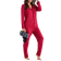 Pretty You London Bamboo Pyjama Set - Scarlet