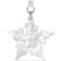Swarovski Small Star White Christmas Tree Ornament 4.9cm
