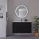 Loevschall Nyborg Black Väggspegel 80cm