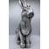 Voss Bunney Rabbit Antik Silber Osterdekoration 51cm