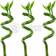 GardenersDream Lucky Bamboo Green Artificial Plant 3pcs