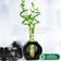 GardenersDream Lucky Bamboo Green Artificial Plant 3pcs