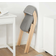 SoBuy Folding Grey Kitchen Chair 79cm