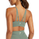 Gymshark Stitch Feature Sports Bra - Unit Green