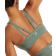 Gymshark Stitch Feature Sports Bra - Unit Green