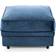 Abakus Direct Chicago Dark Blue Foot Stool 47cm