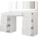 Ironck Vanity White Dressing Table 15.4x46.1" 2