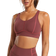 Gymshark Stitch Feature Sports Bra - Burgundy Brown