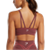 Gymshark Stitch Feature Sports Bra - Burgundy Brown