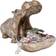 Kare Design Hungry Hippo Brown/Copper Prydnadsfigur 17cm