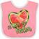 Inktastic I'm One in a Melon Watermelon Heart Baby Bib