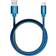 Powertek Classic Denim Jeans USB A - USB C M-M 6ft