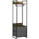 Homcom Rail Brown Clothes Rack 58x185cm