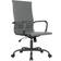 Leisuremod Harris Gray Office Chair 46"