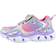 zigzag Kid's Saserta Shoe w/Lights - Silver