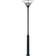 Konstsmide Gemini Complete Matt Black Stolpelampe 220cm