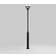 Konstsmide Gemini Complete Matt Black Stolpelampe 220cm
