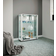 VCM Sintalo White Vitrina de cristal 60x80cm