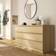 IKEA Malm White-Lacquered Oak Veneer Byrå 160x78cm