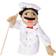 Melissa & Doug Chef Puppet with Detachable Wooden Rod for Animated Gestures