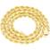 Nuragold Rope Chain Diamond Cut Necklace 5mm - Gold