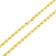 Nuragold Rope Chain Diamond Cut Necklace 5mm - Gold