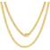 Nuragold Miami Cuban Link Chain Necklace 5.5mm - Gold