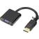 Deltaco DP-VGA7 DisplayPort - VGA Adapter M-F 0.2m