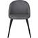 Venture Design Velvet Stitches Grey Köksstol 76.5cm