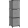 vidaXL 34x34x101cm Grey Armoire 34x101cm