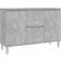 vidaXL Engineered Wood Concrete Grey Skænk 103.5x70cm