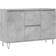 vidaXL Engineered Wood Concrete Grey Buffet 104x70cm