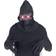 Widmann Hooded Mask Grim Reaper Black with Red Glowing Eyes