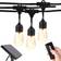 Brightech Ambience Pro Black/Transparent String Light 15 Lamps