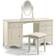 Julian Bowen Cameo Stone White Dressing Table 43x137cm