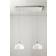 Creative-Cables Two Tier White Pendellampa 67.5cm