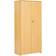 Ebern Designs Brody-Lee Oak Storage Cabinet 75x162cm
