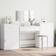 vidaXL Modern White Dressing Table 39x80cm