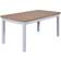 Ebuy24 Maluno Oak/White Spisebord 90x166cm