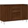 vidaXL Engineered Wood Brown Oak Skænk 104x70cm