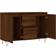 vidaXL Engineered Wood Brown Oak Skænk 104x70cm