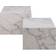 AC Nordic Dicte White Sofabord 58x58cm 2stk